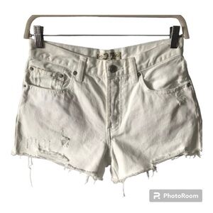 Free People Distressed Cutoff Shorts Size 27